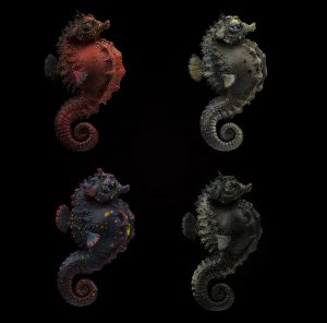 Seahorse by Katyushka Art Dolls